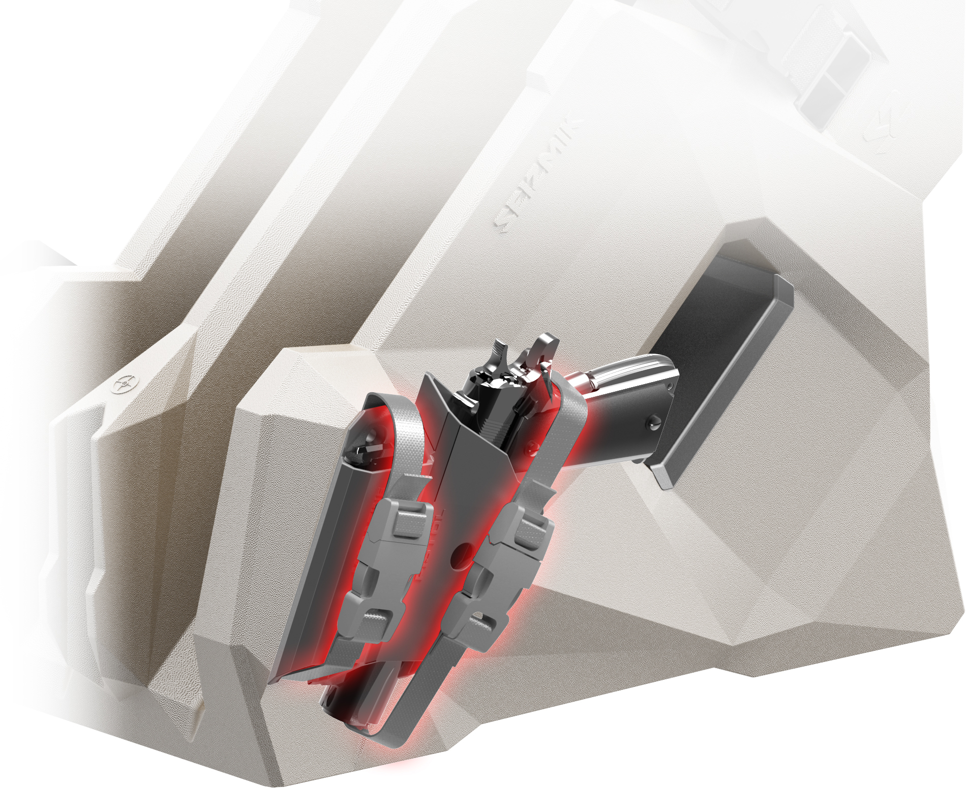SEIZMIK ICOS 2AR Pistol/Mag Holster - View 1