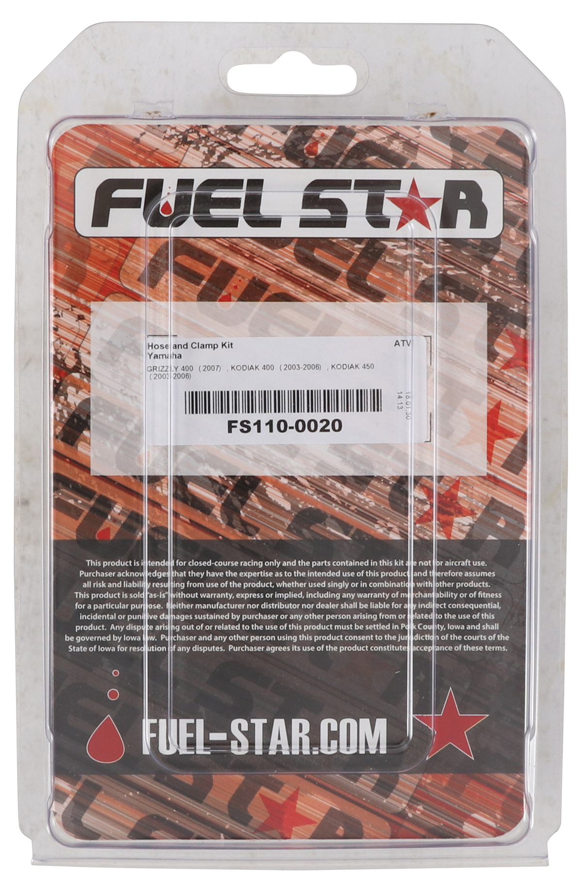 Fuel Hose and Clamp Kit