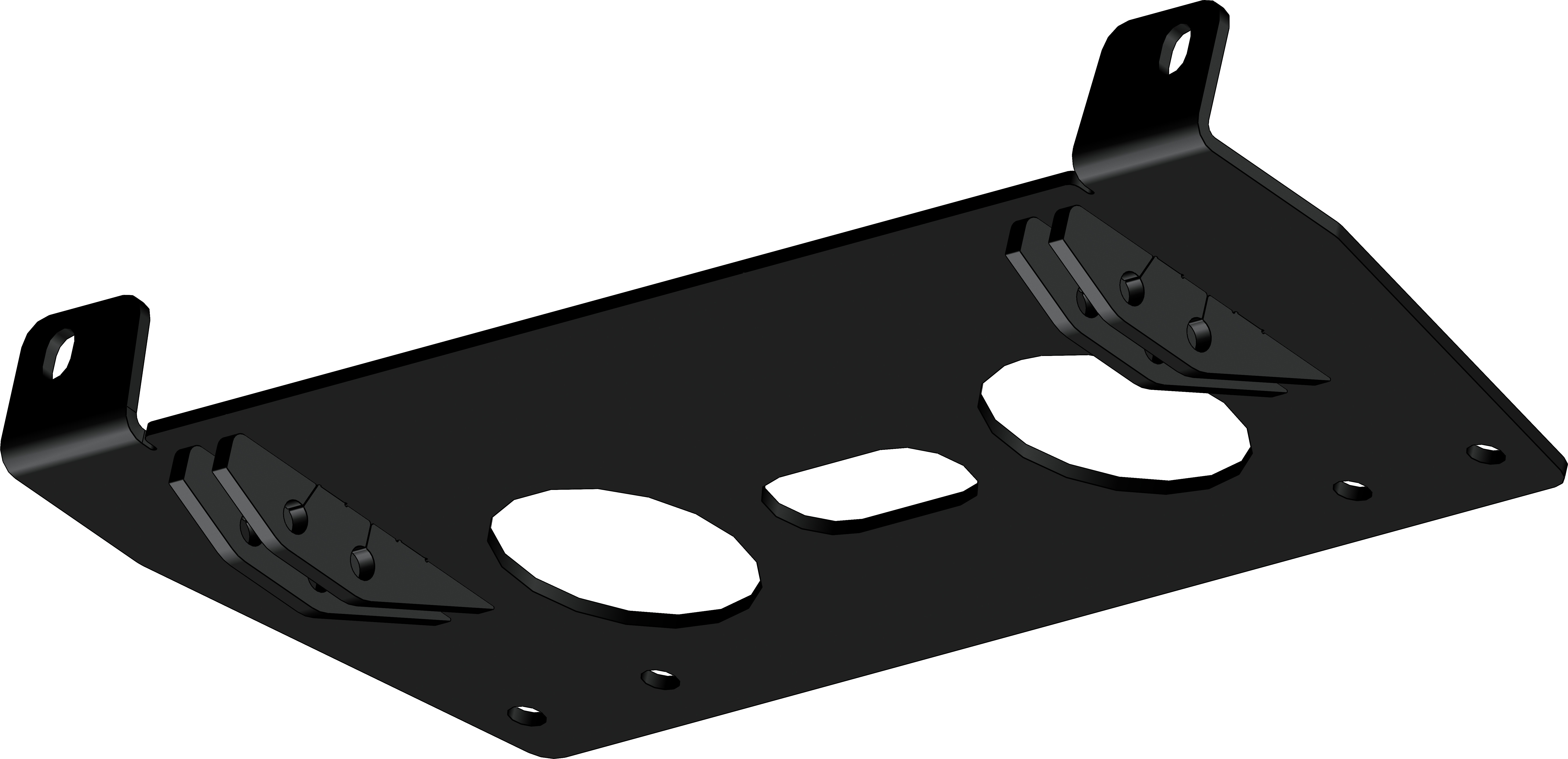 ATV Mid Plow Mount Kit