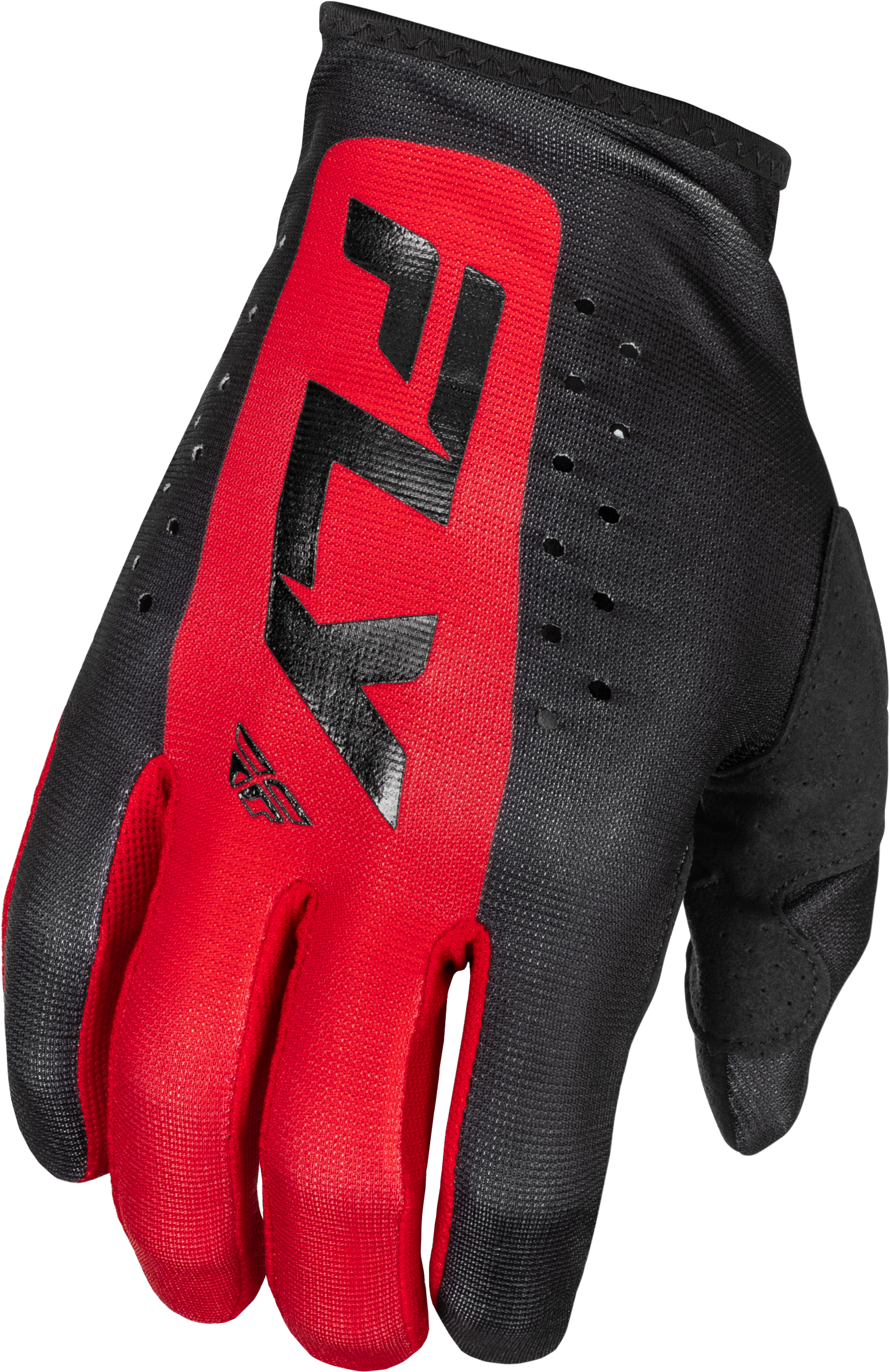 Fly Racing Lite Gloves Black/Red 3X Gloves