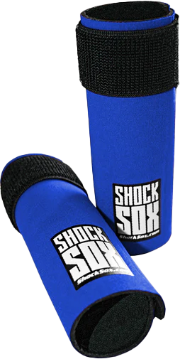 STREET SHOCK SOX 6"U BLUE UPSIDE DOWN FORKS - View 1
