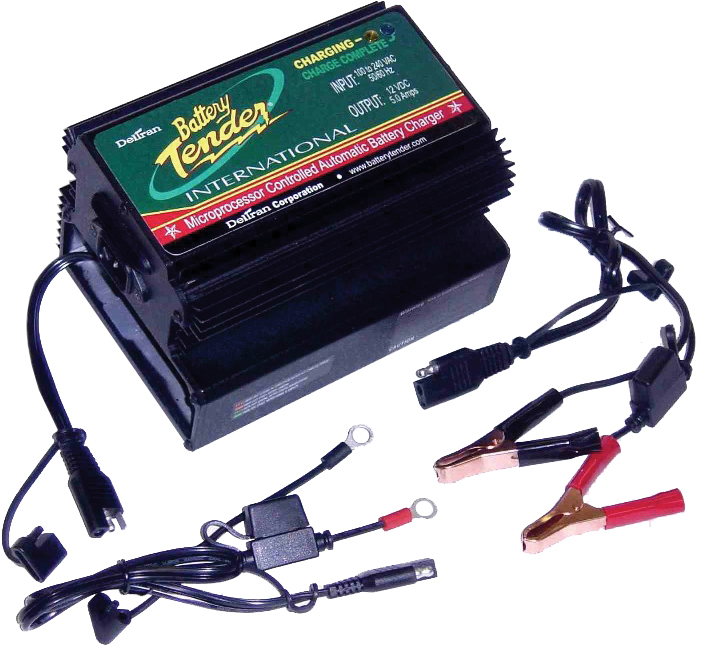 BATTERY TENDER QUICK DISCONNECT LEAD W/RING C ONNECTOR - View 1