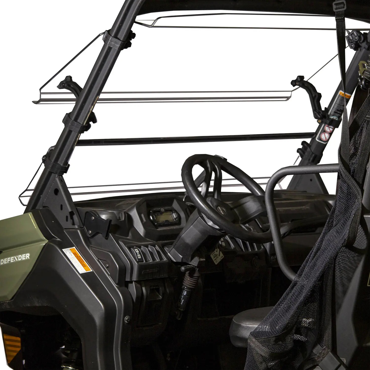 Front Poly Windshield – Full Tilt