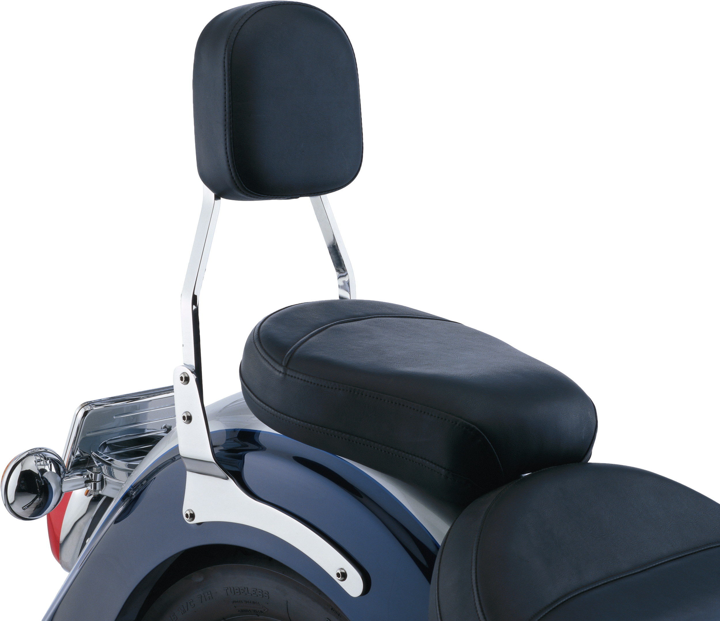 COBRA STD SISSY BAR W/PAD CHROME YAM ROADLINER 06-14 - View 1