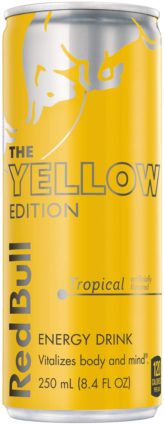 Red Bull Energy Drink Yellow Tropical 8.4 oz RB203755