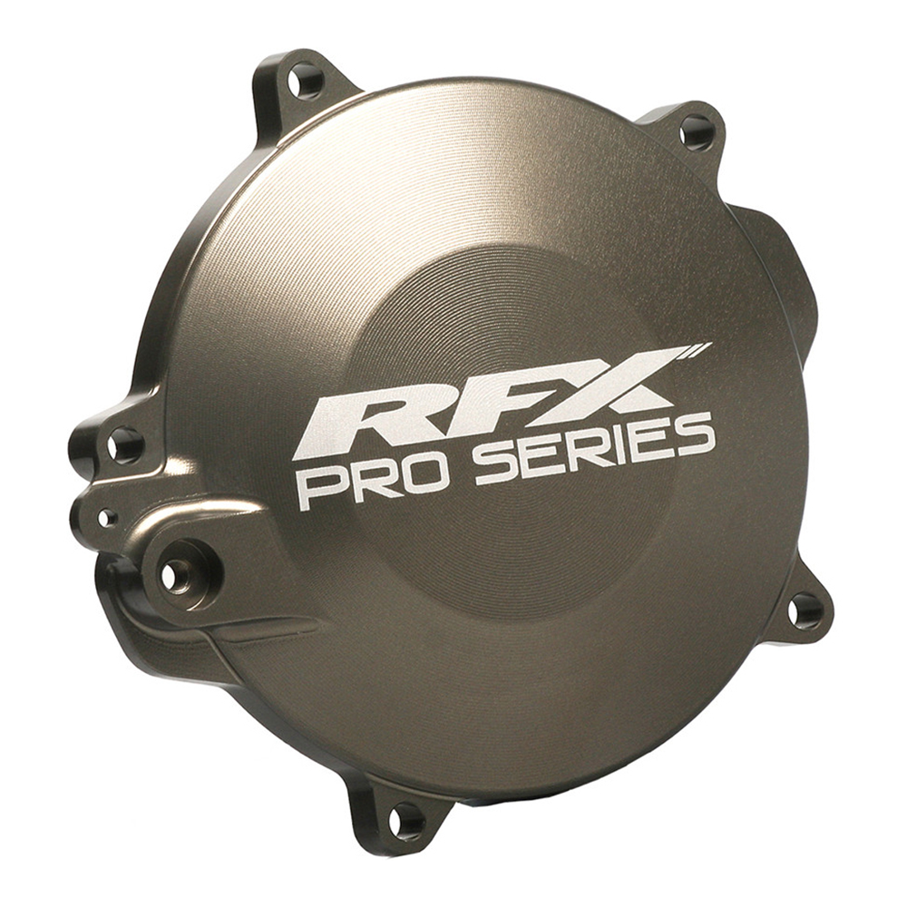 RFX FXCC 51300 99H2 Clutch Cover Hard Ano Black for KTM/Husqvarna