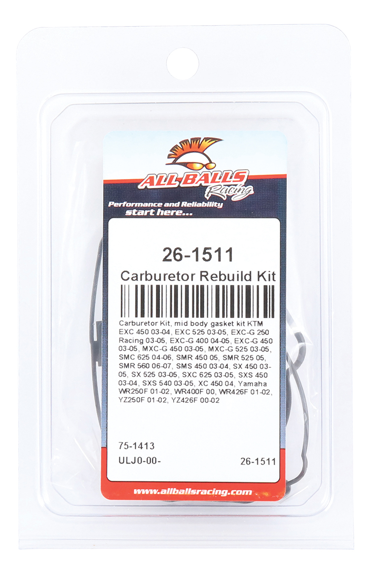 Keihin FCR Mid Body Gasket Kit