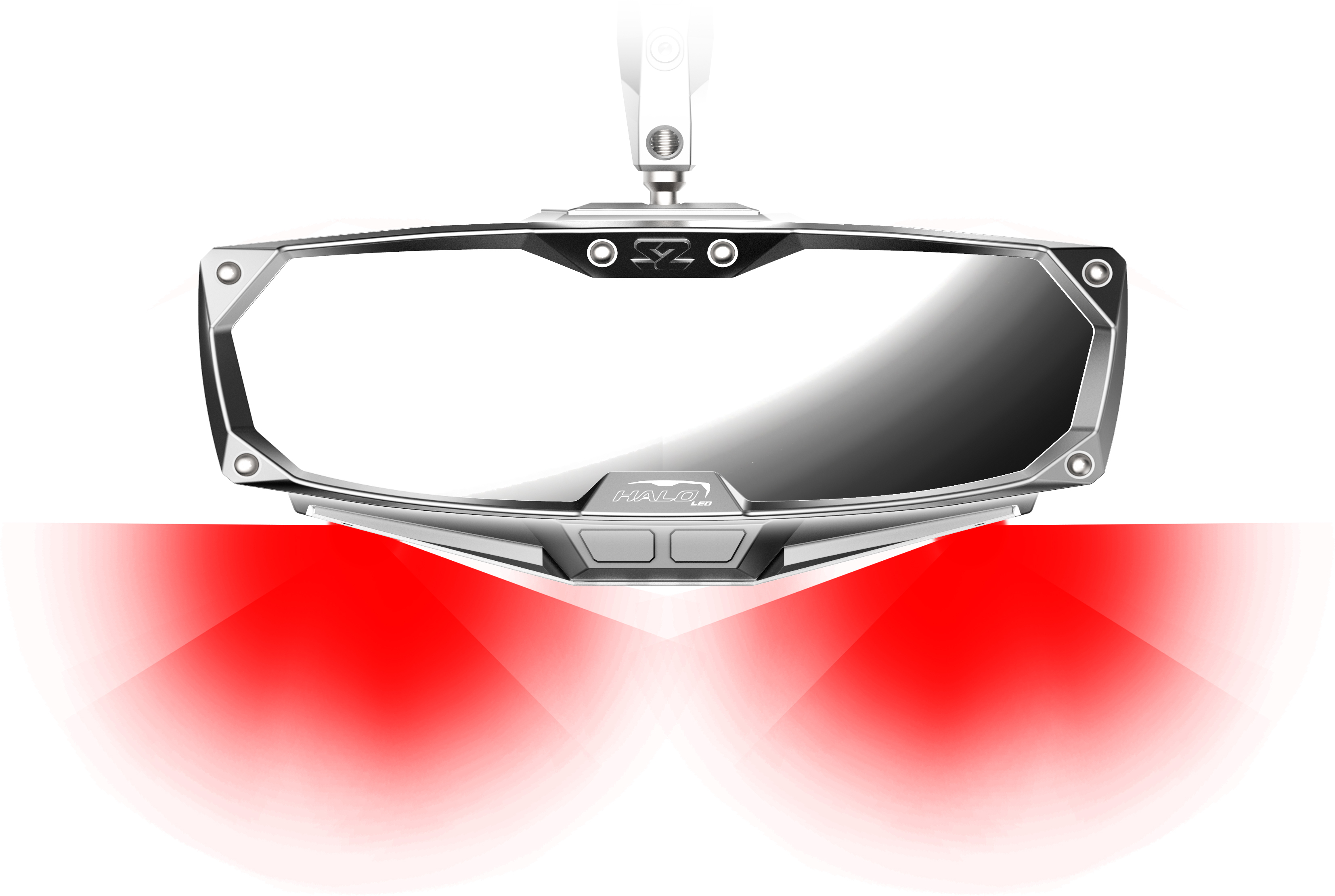 Halo LED Rear View Mirror