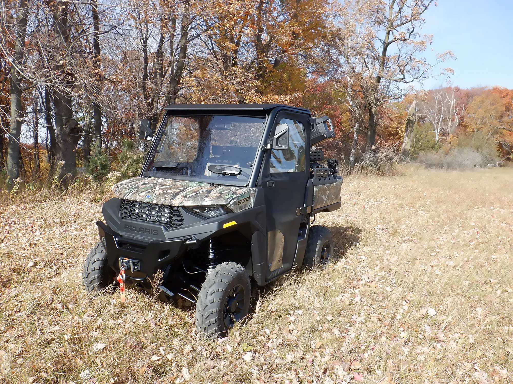 Front Poly Windshield – Full Fixed Vented