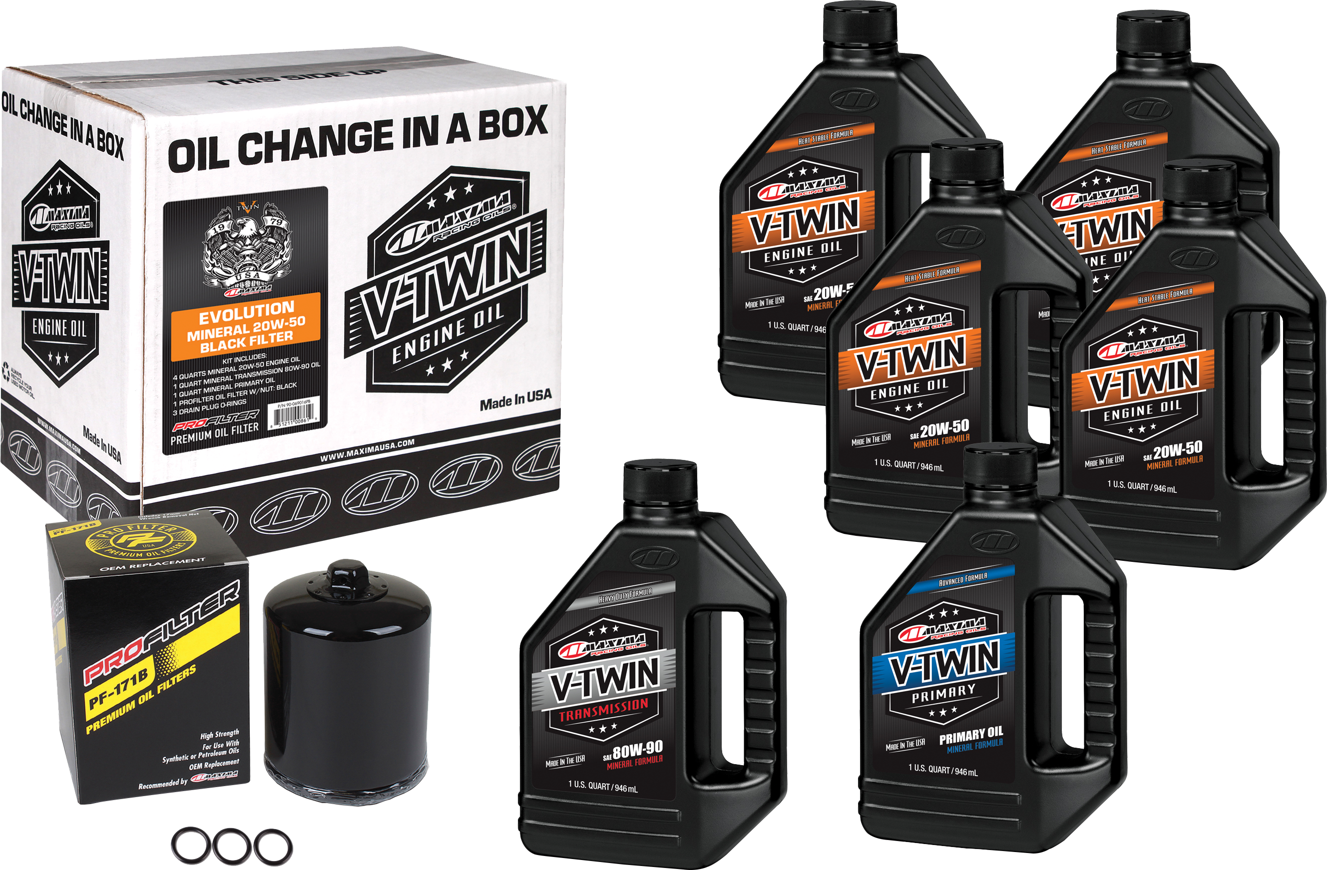 V-Twin Oil Change Kit
