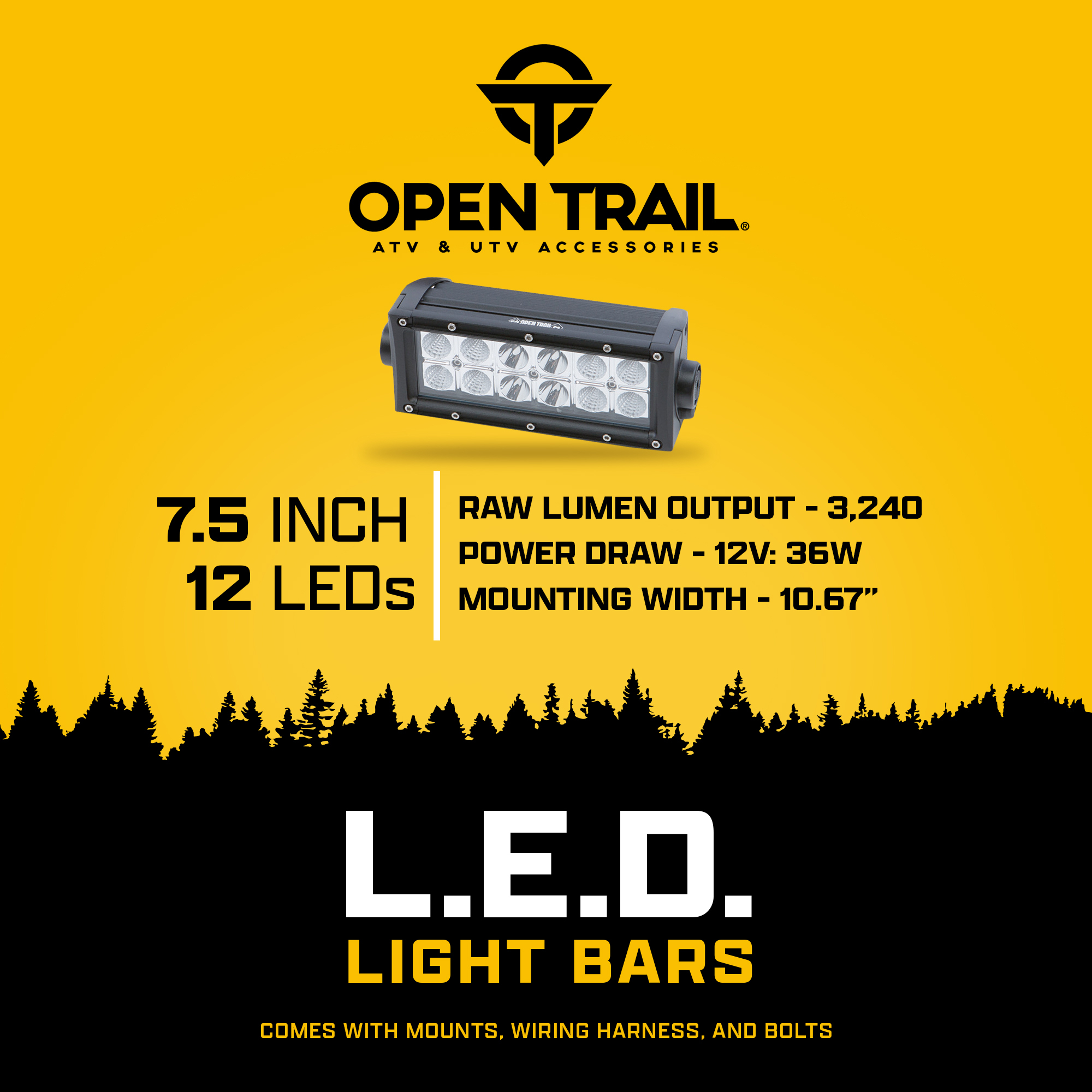 Dual Row LED Light Bar