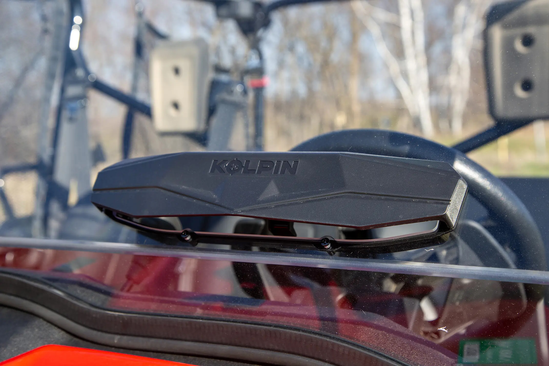 Front Poly Windshield – Full Fixed Vented
