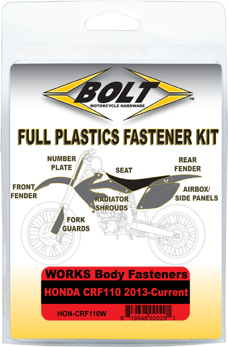 Full Body Work Fastener Kit