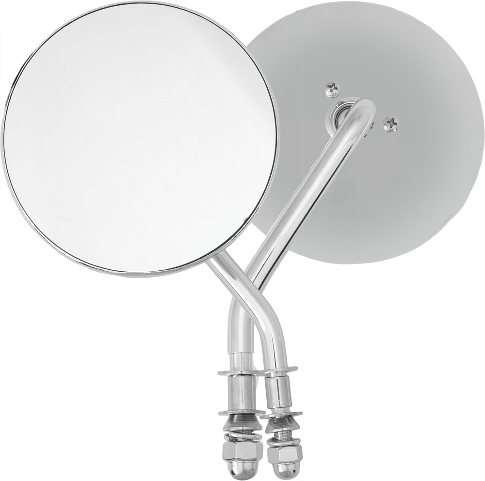HARDDRIVE Universal 4" Round Mirror - View 1