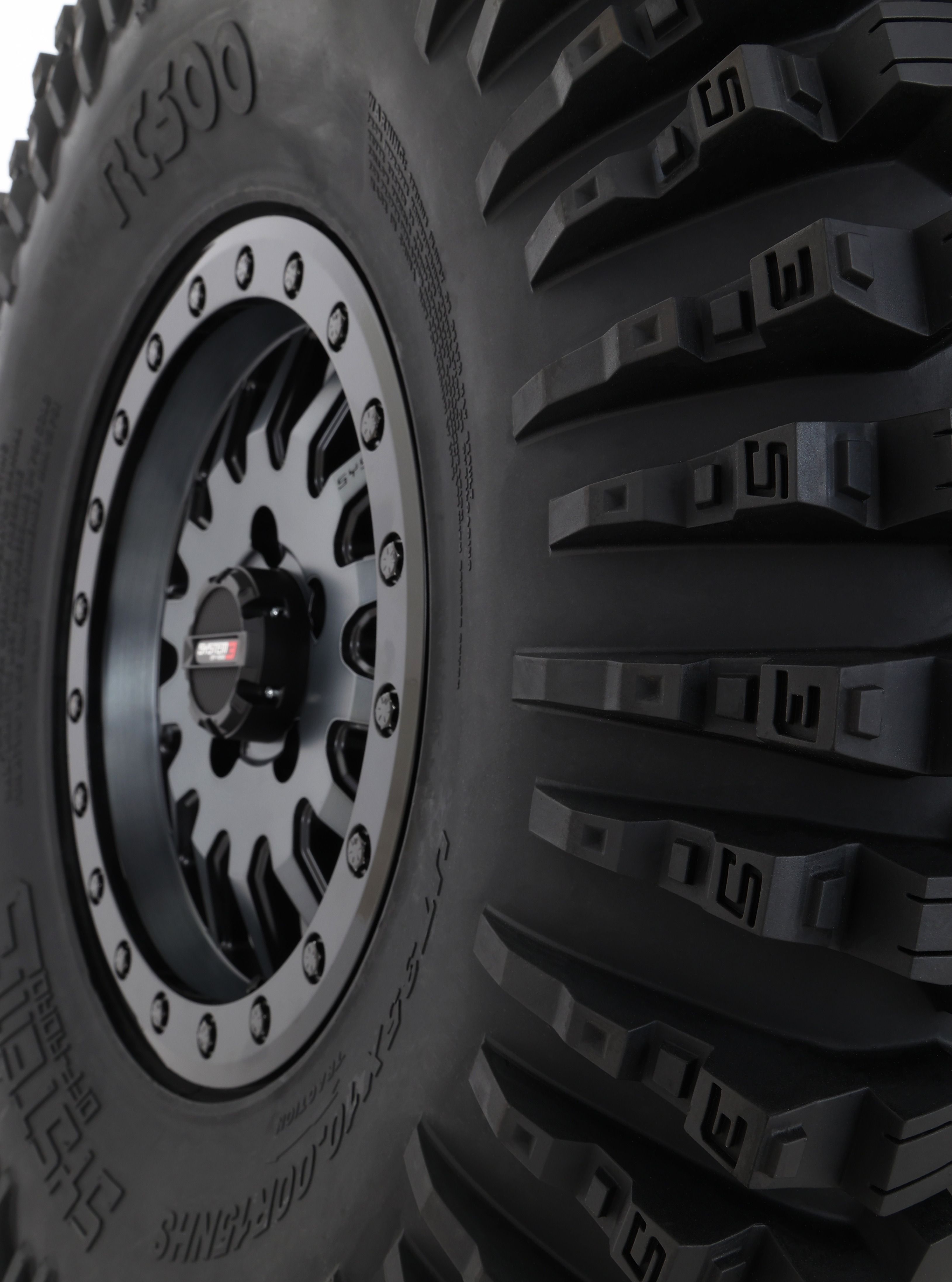 SYSTEM 3 S3-1360 Rc500 32x10R14 Off-Road Tire for Rock Crawling and Trail Use