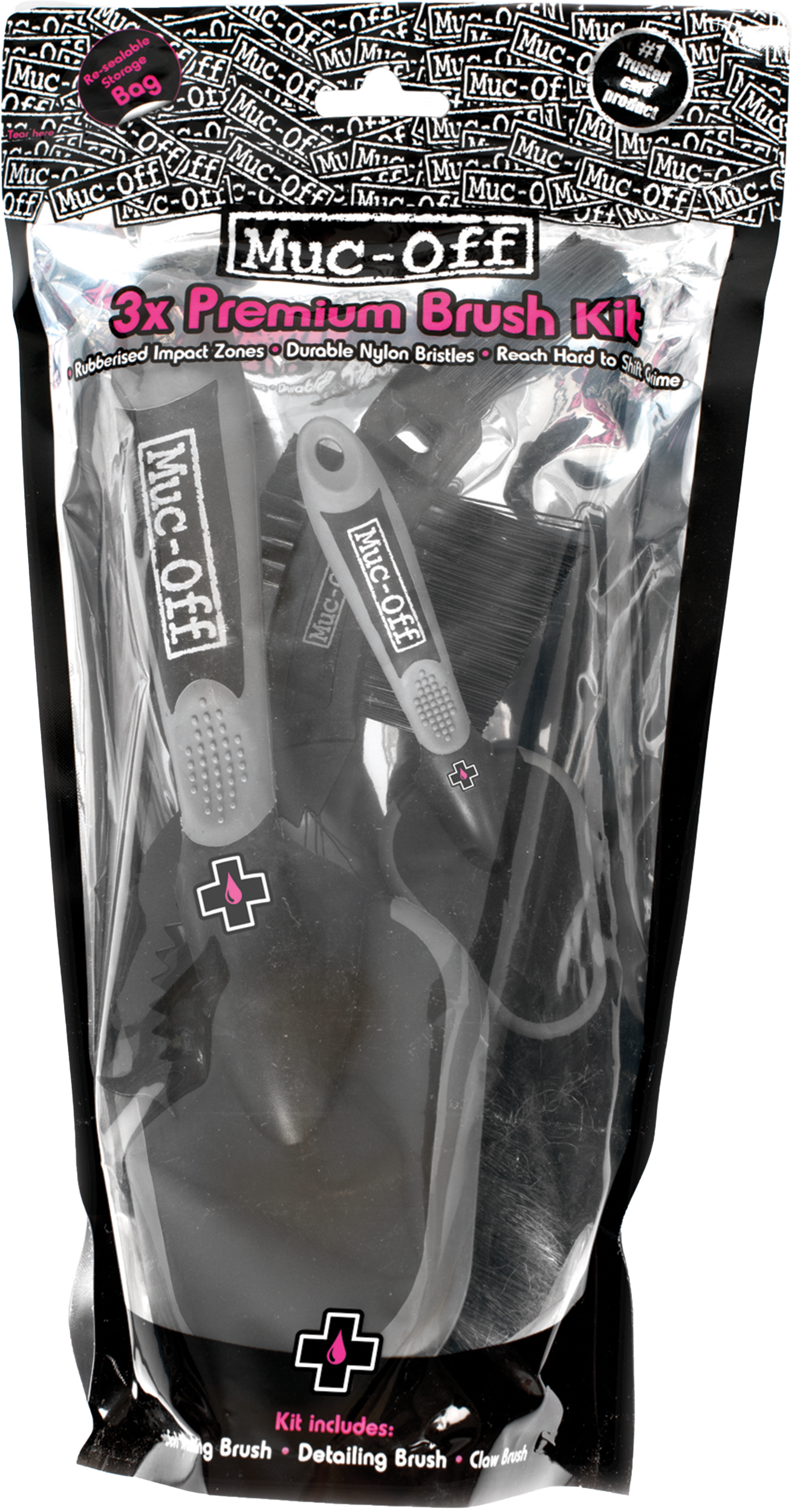 MUC-OFF 3X Brush Set - View 1