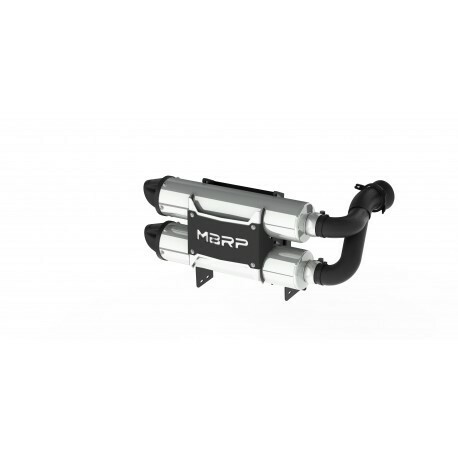 MBRP AT-9208PT Dual Stacked Slip-On System – Fits 2017-2018 Can-Am Maverick X3 Turbo R & Max Models