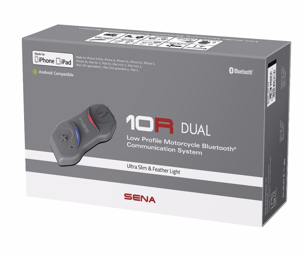 SENA 10R Bluetooth 4.1 Headset & Intercom - View 1