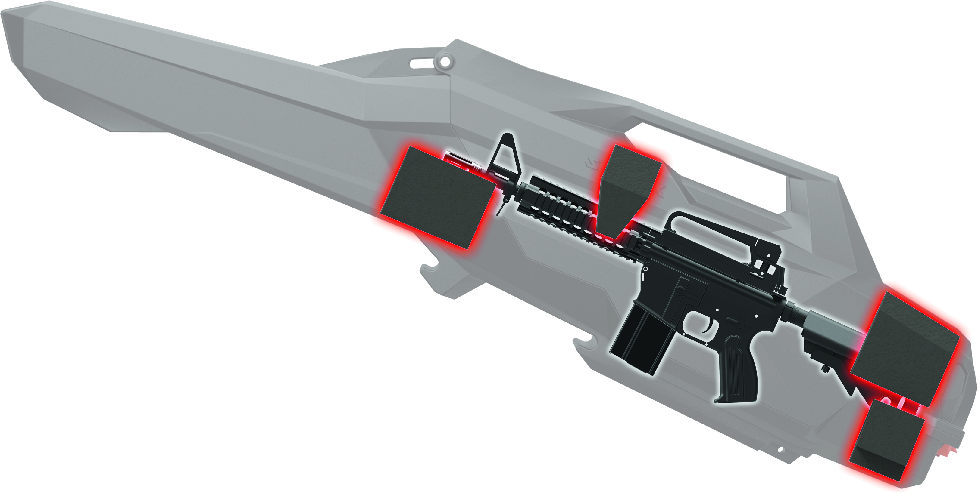SEIZMIK Armory Gun Case - View 1