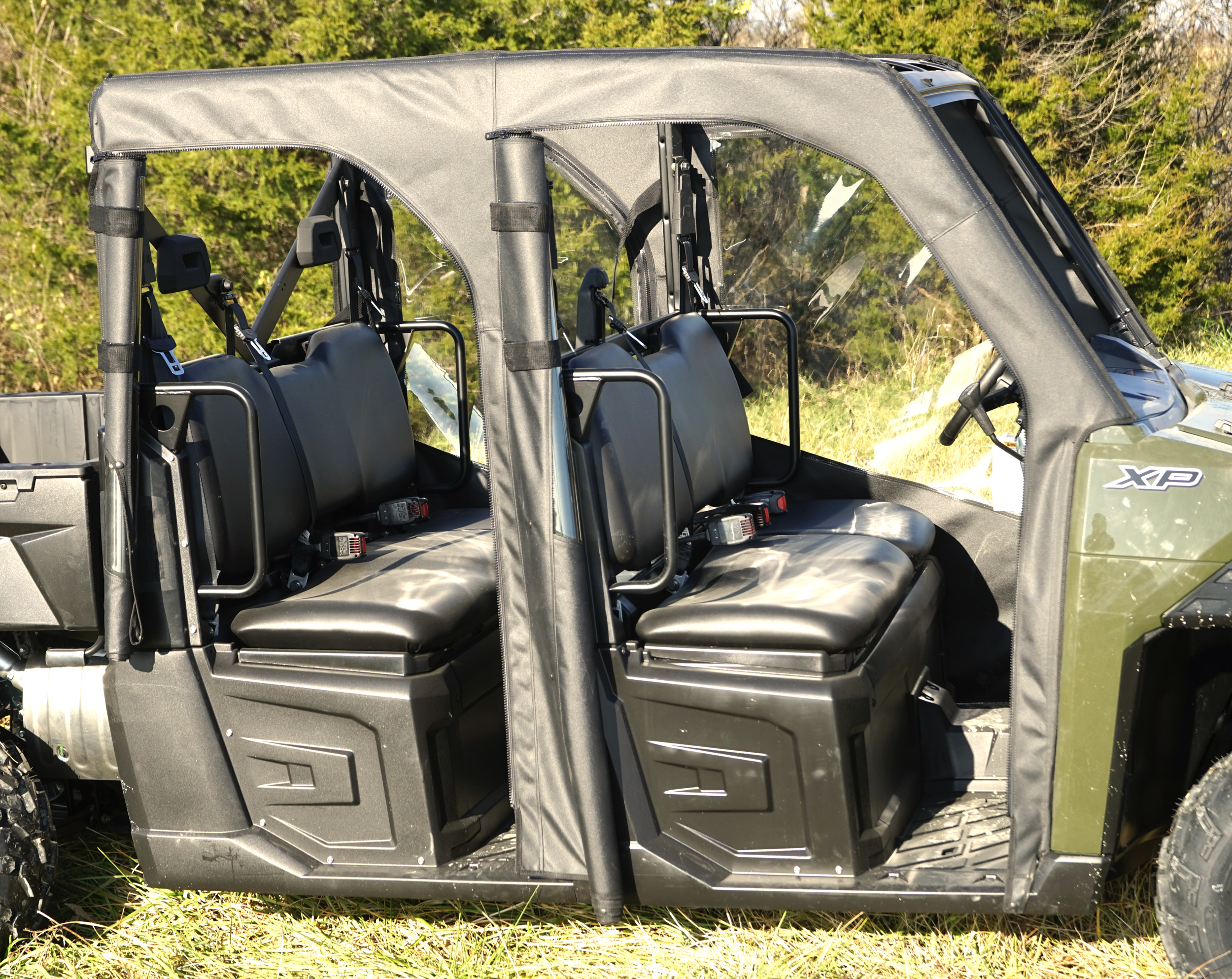 SEIZMIK 51-21003 Soft Full Door Kit – Fits Polaris Ranger Crew XP 900 & XP 900 EPS