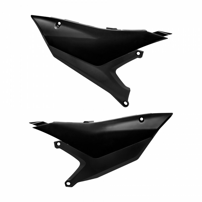 POLISPORT SIDE NUMBER PLATES BLACK - View 1