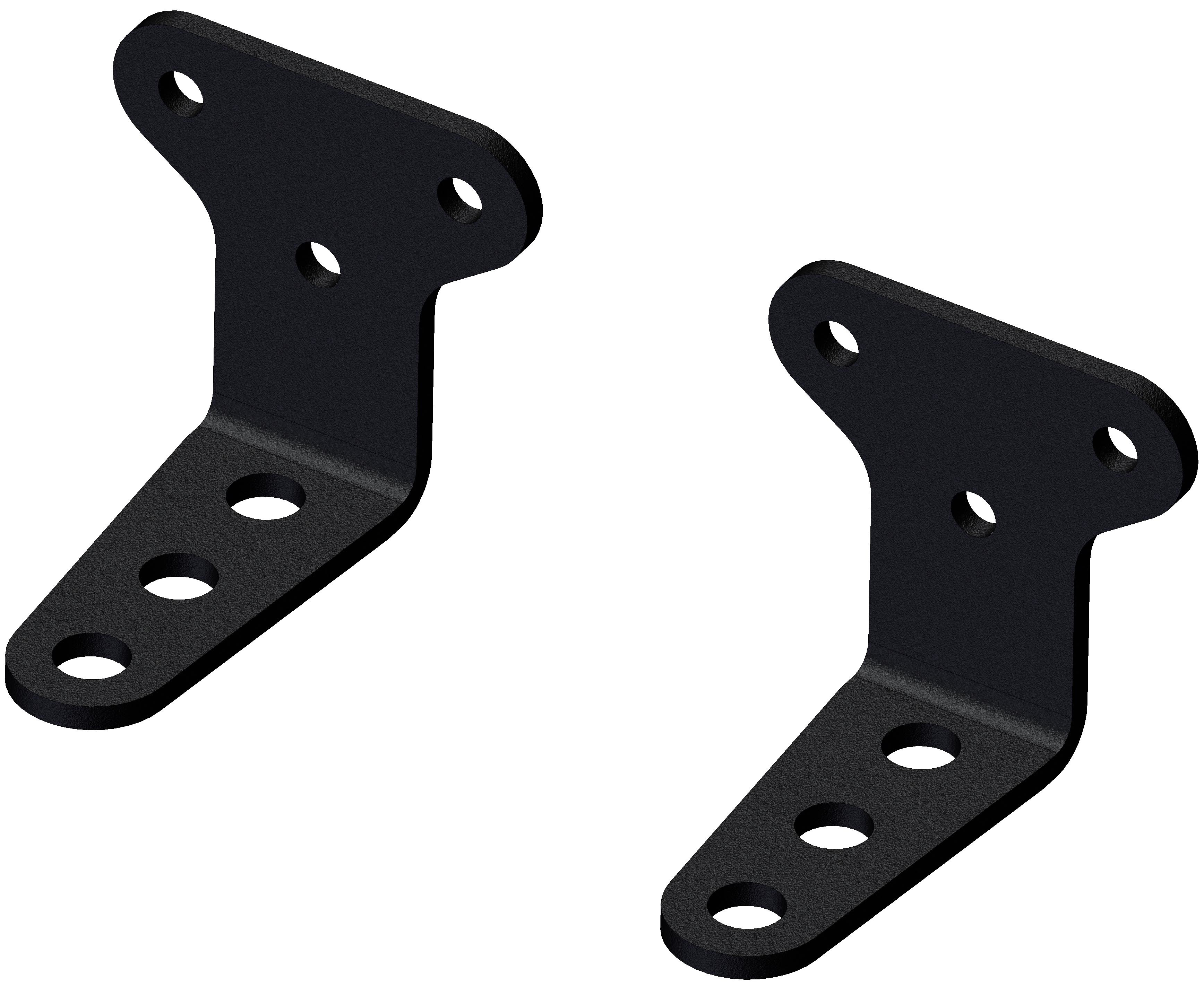 KFI Tailgate Leveler Brackets - View 1