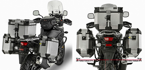 Hard Luggage Mounting Hardware