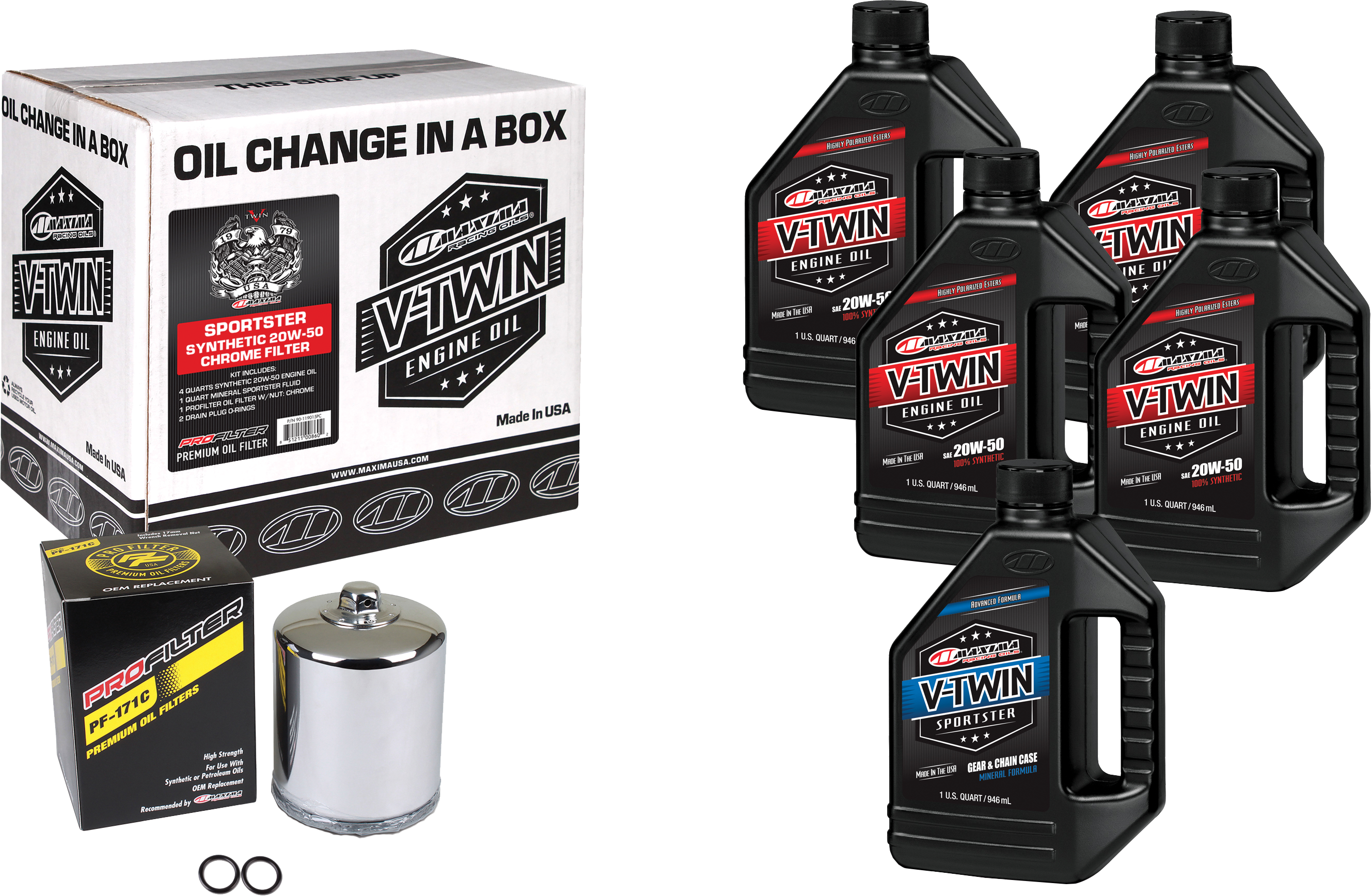 V-Twin Oil Change Kit