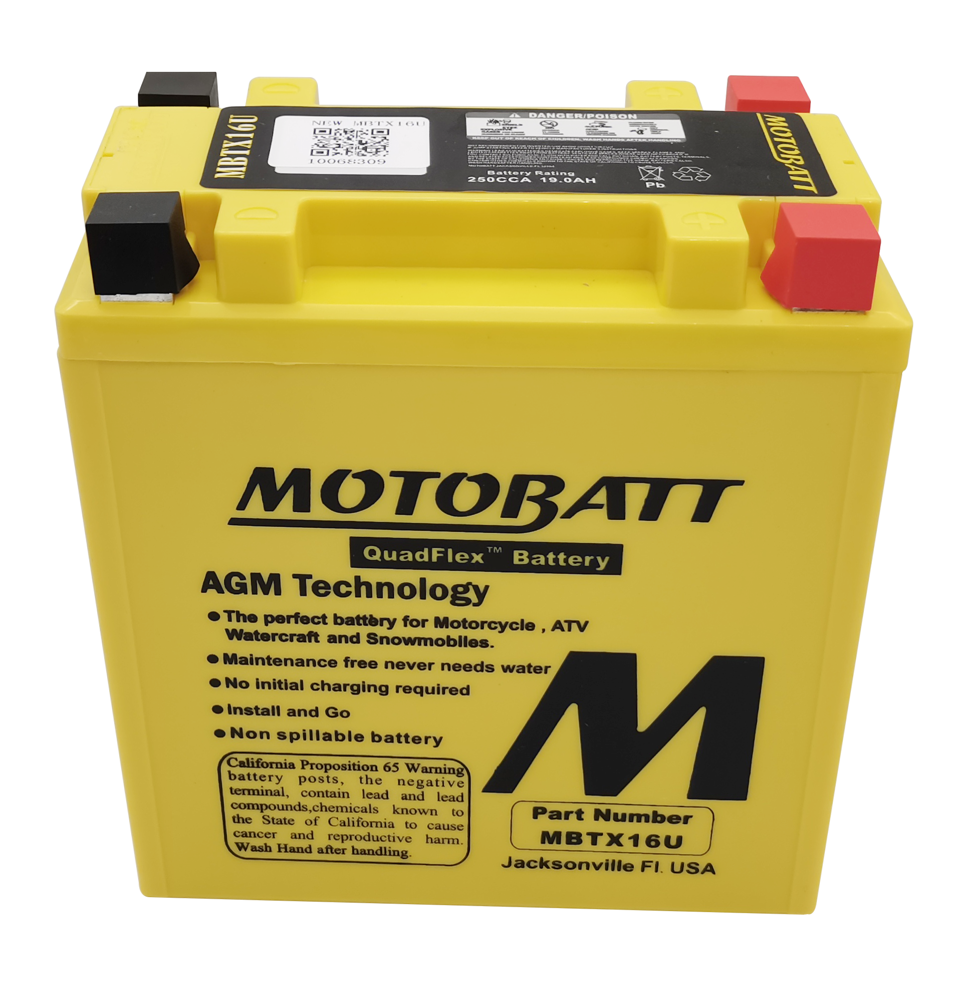MotoBatt Quadflex AGM Batteries