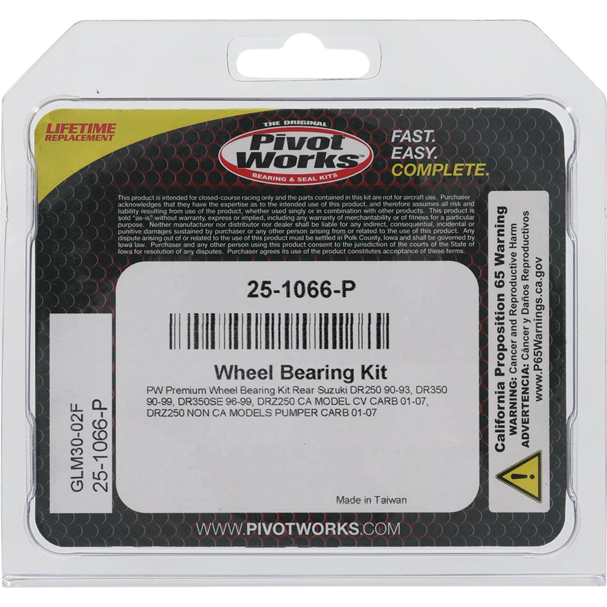 Premium Wheel Bearing Kit
