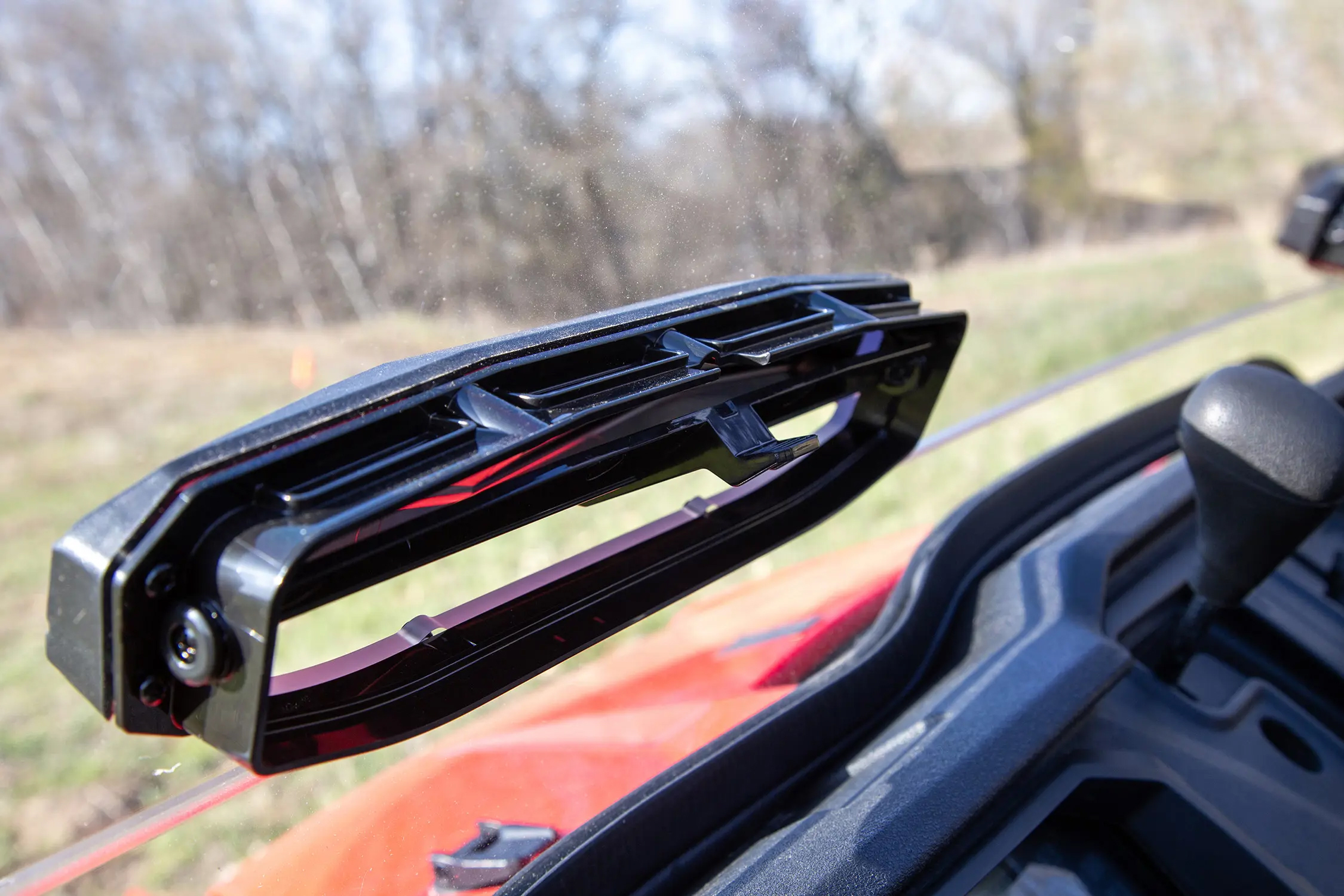 Front Poly Windshield – Full Fixed Vented