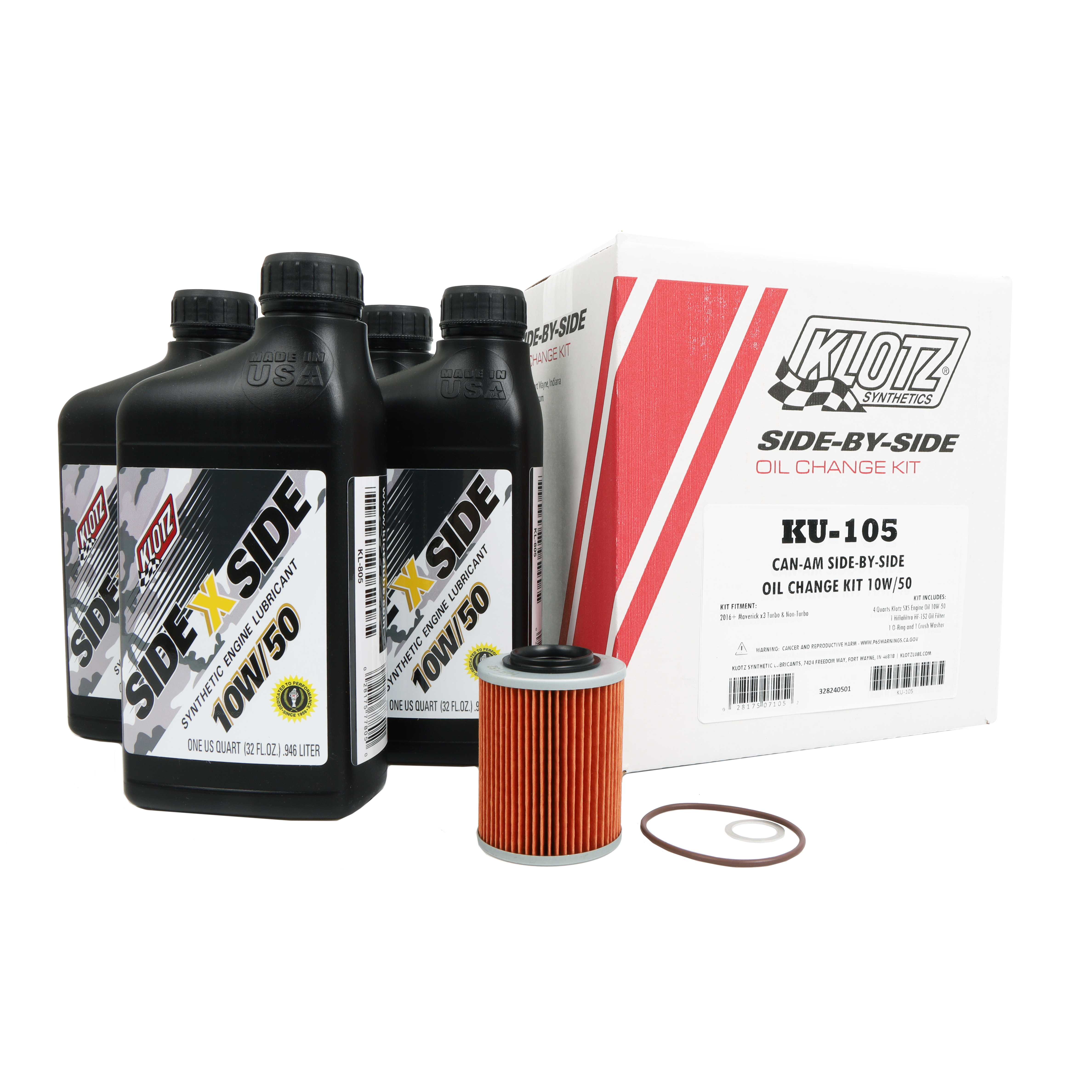 Side X Side Oil Change Kit