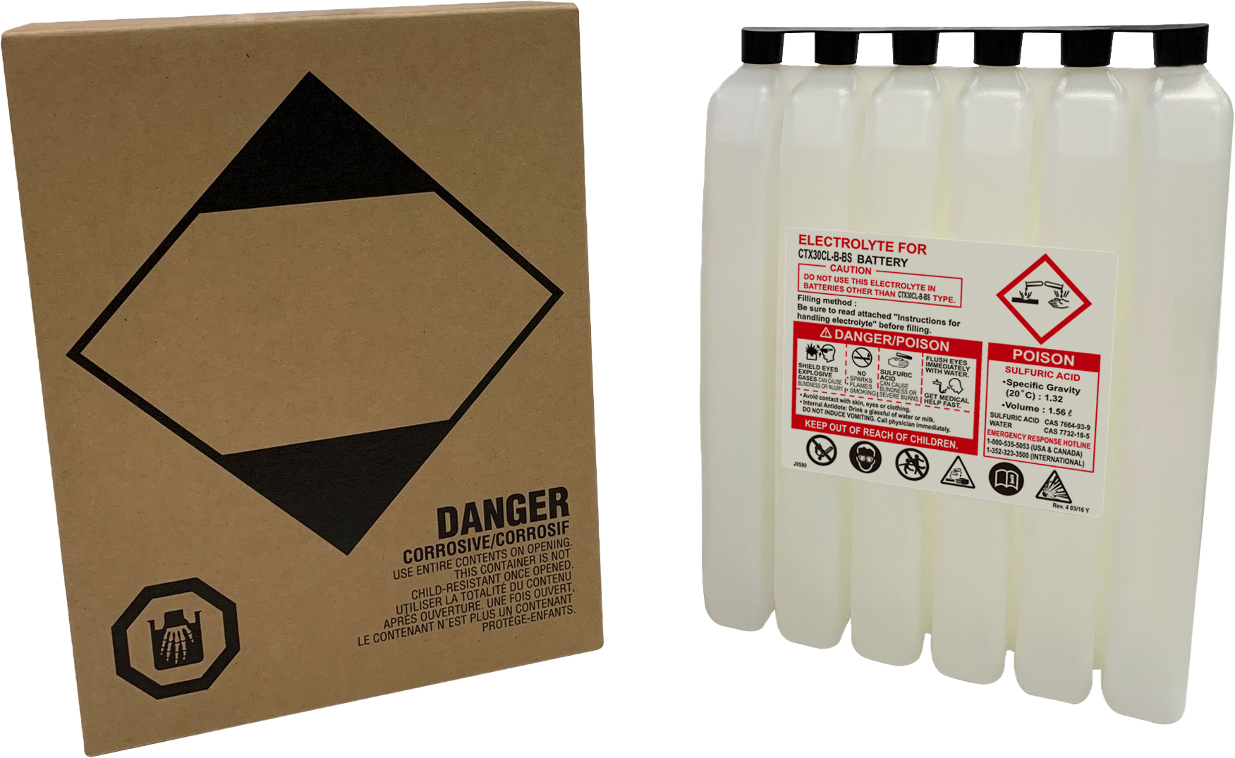 Sealed Battery Electrolyte Pack