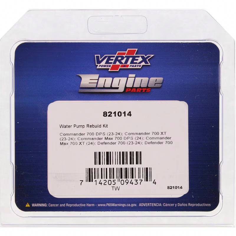 Water Pump Rebuild Kit