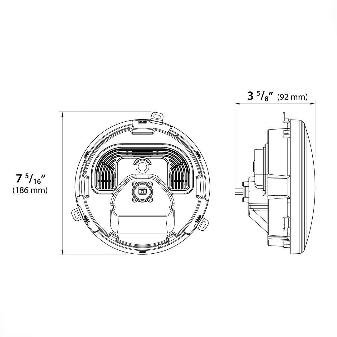 7″ Zenith LED Headlight