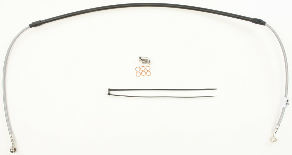 STEEL BRAKE LINE FRONT YAM