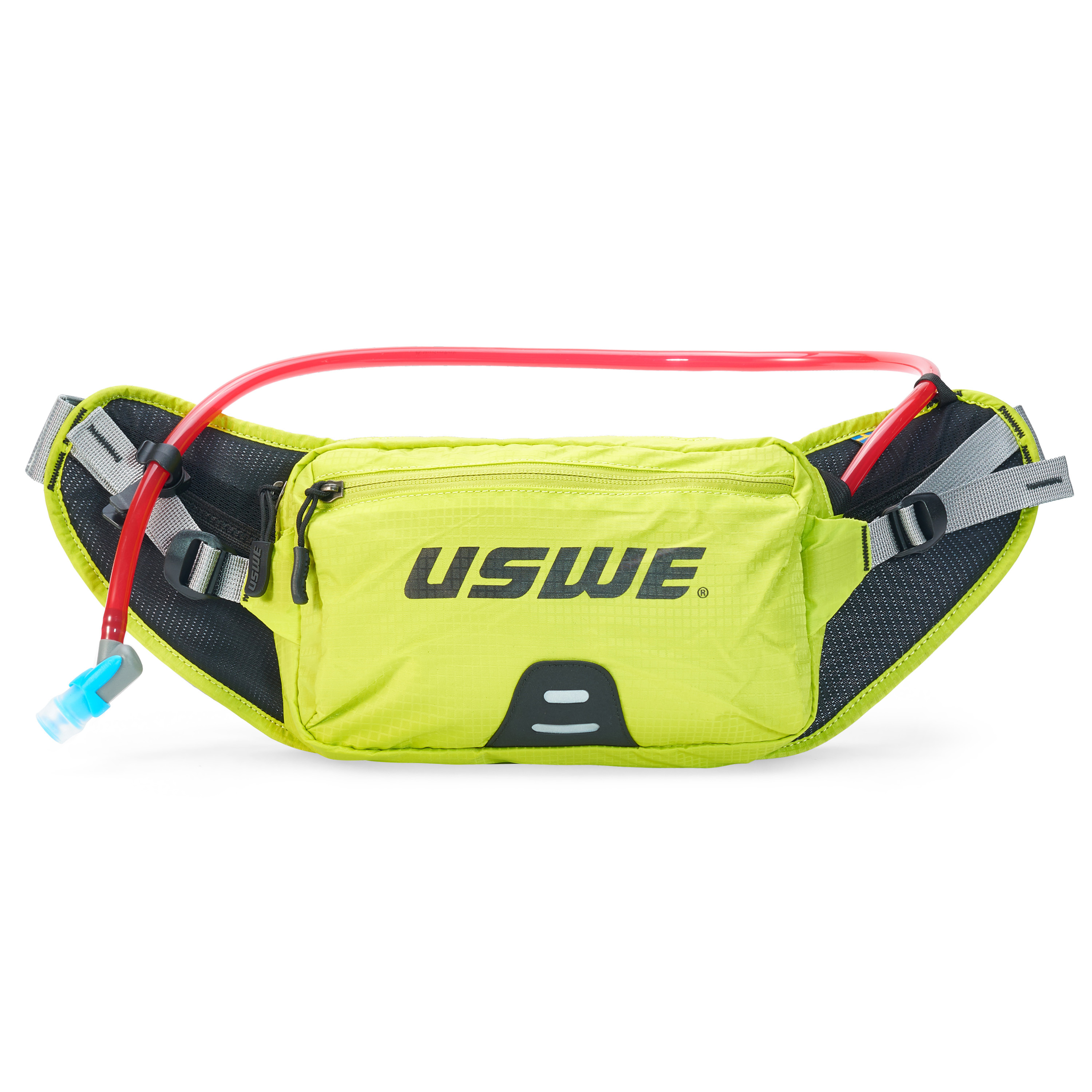 USWE ZULO 2L WAIST PACK 1L ELITE PNP CRAZY YELLOW - View 1