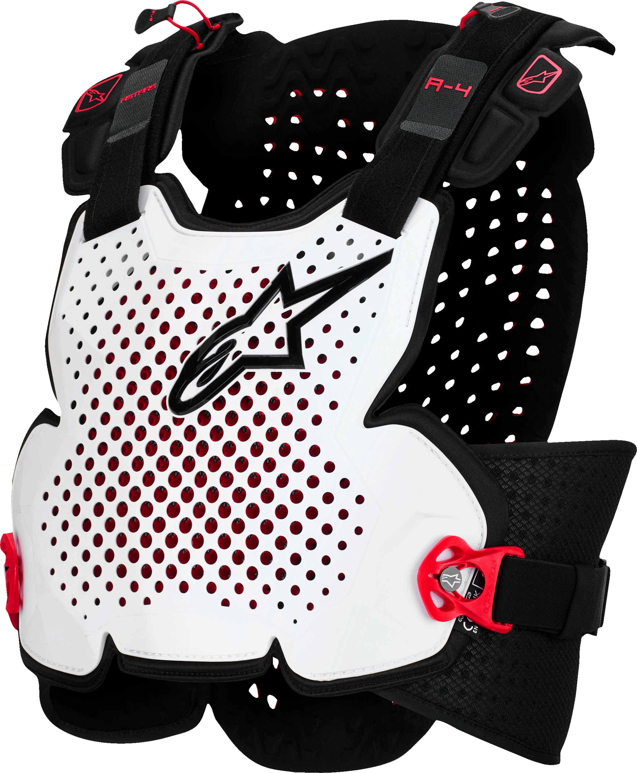 ALPINESTARS A- Plasma Chest Protector Blk//Wht - View 1