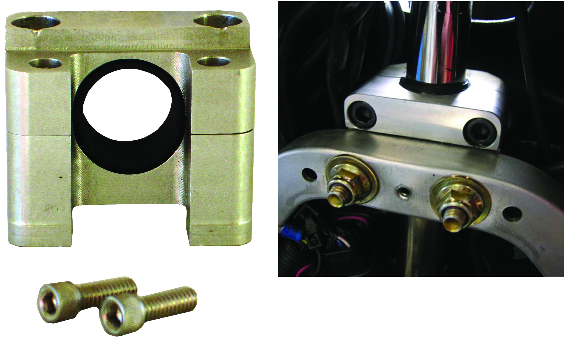 BDX Anti-Slop Steering Post Support - View 1