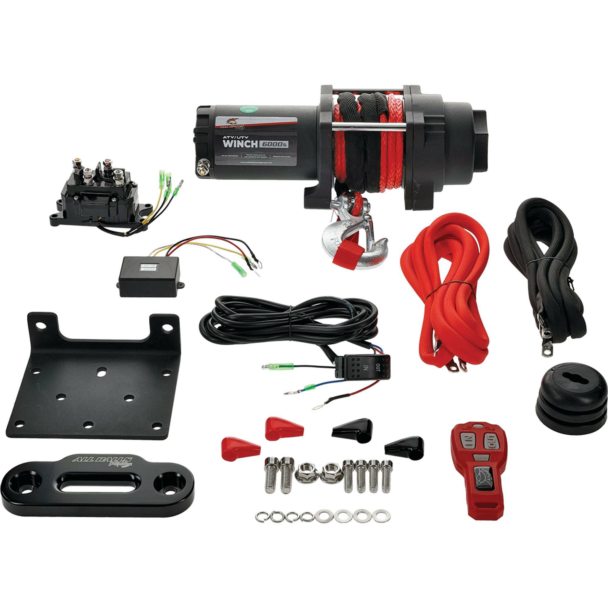 ALL BALLS 6000lb Winch - View 1