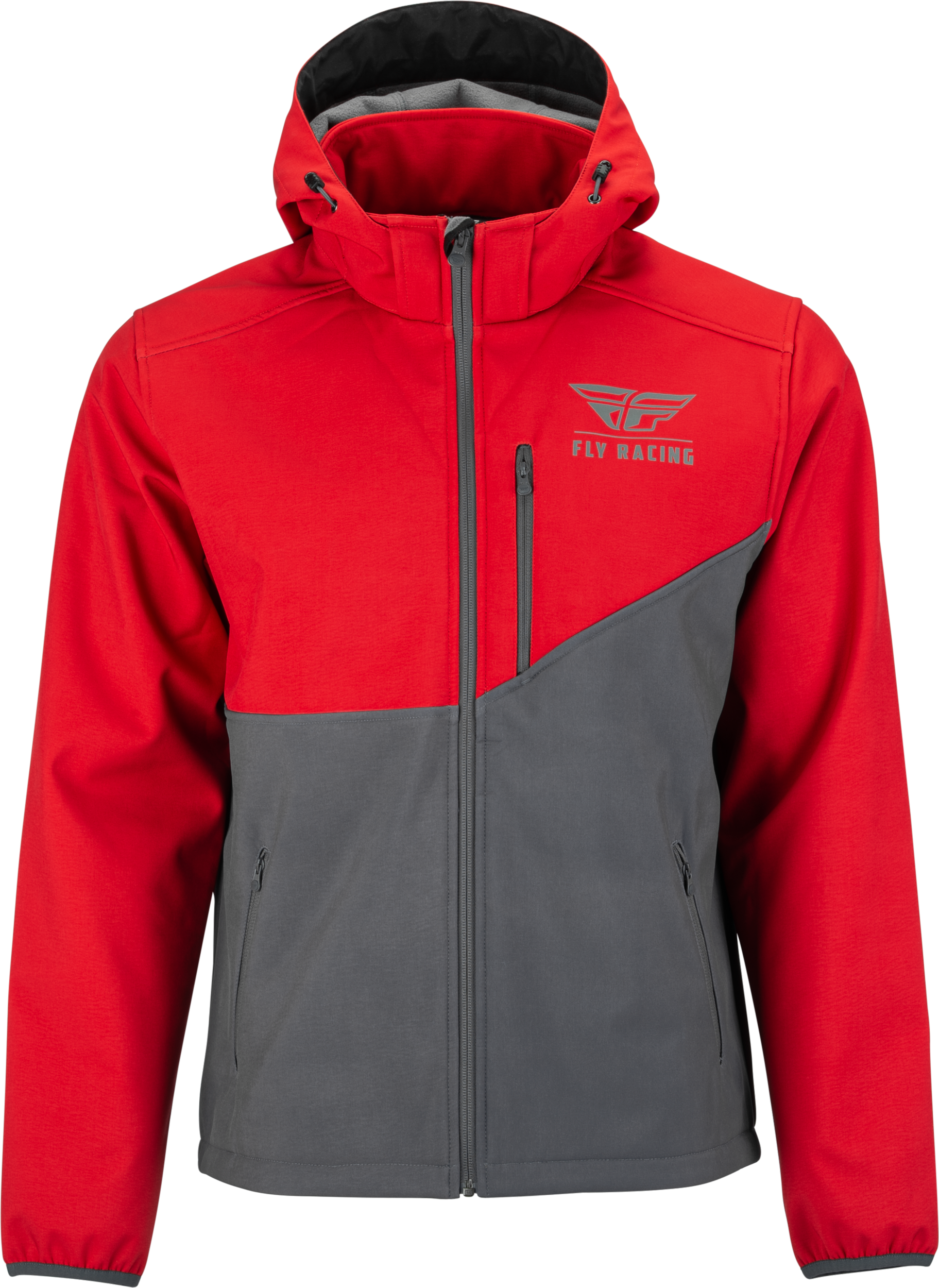 Fly Racing Checkpoint Jacket Grey/Red Sm Jackets
