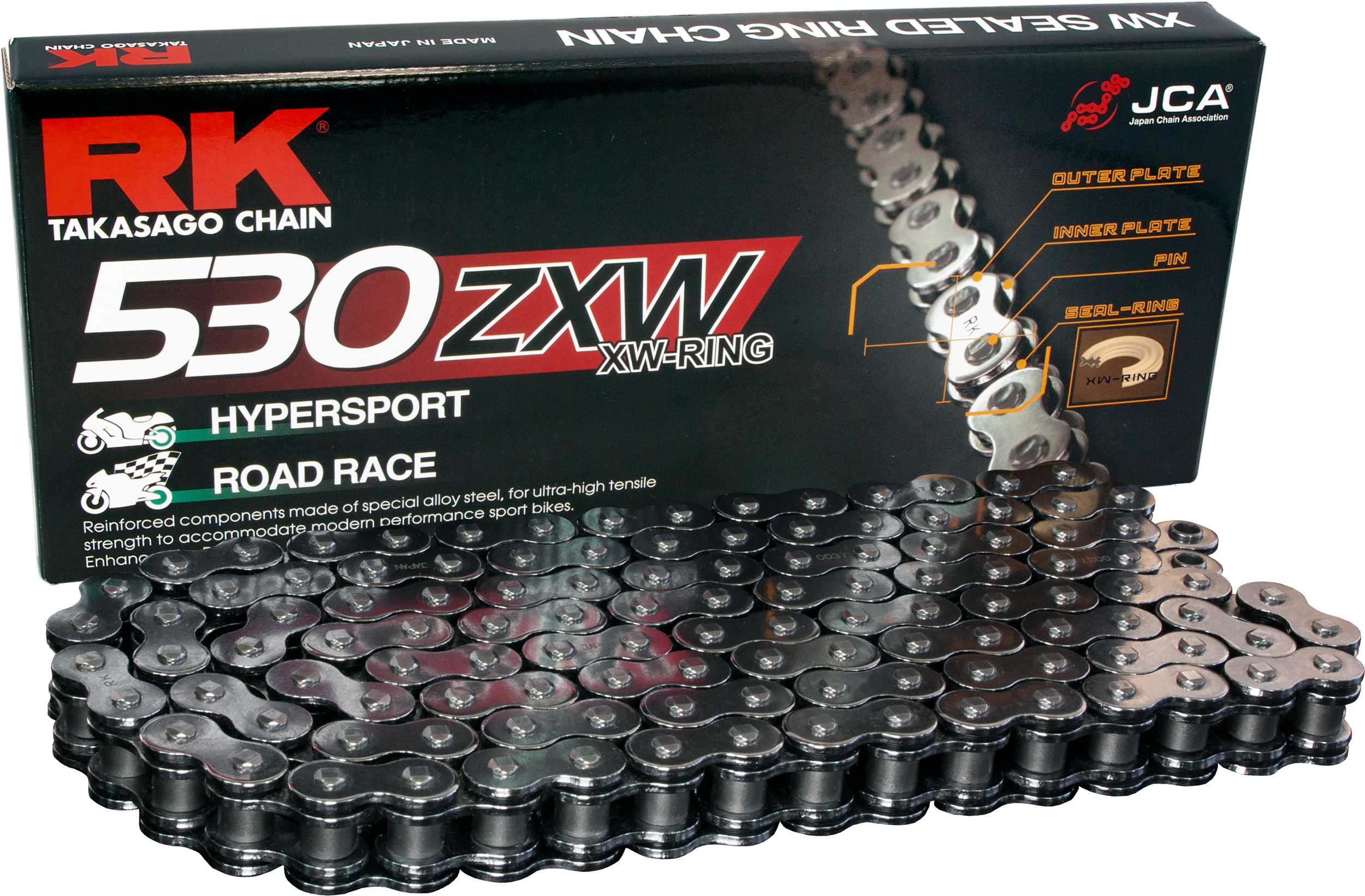 RK EXCEL 530 ZXW Drive Chain - View 1