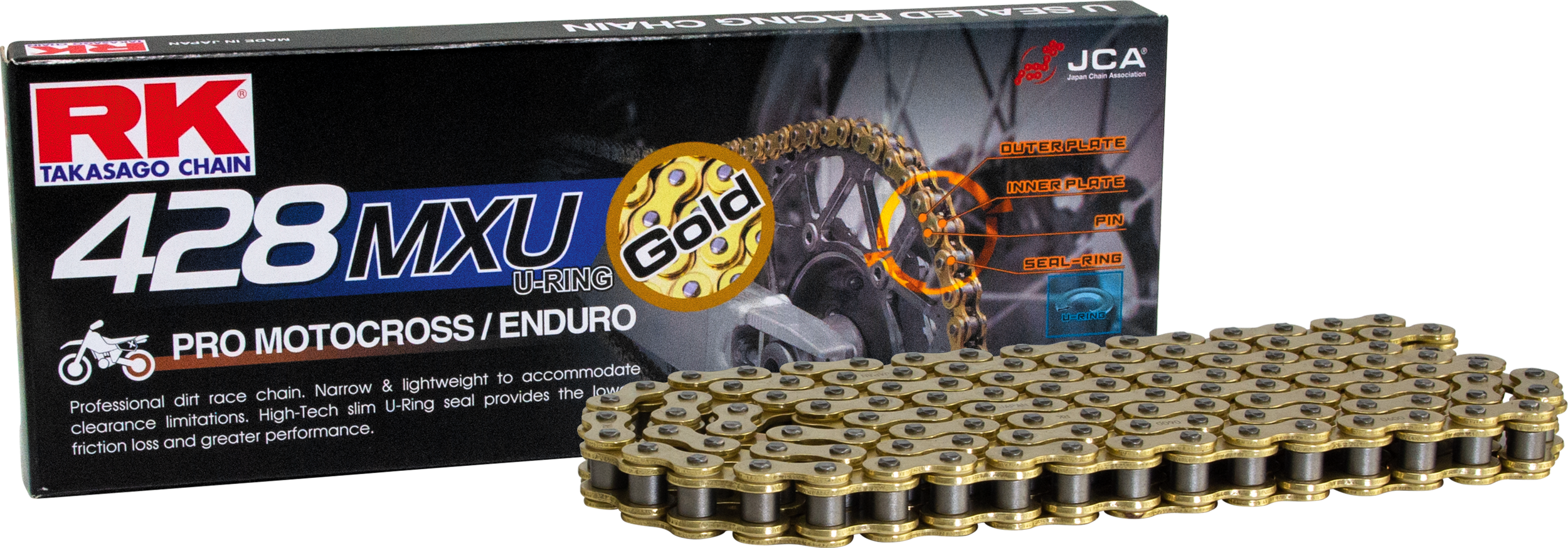 RK EXCEL RK Chain MXU Drive Chain - View 1