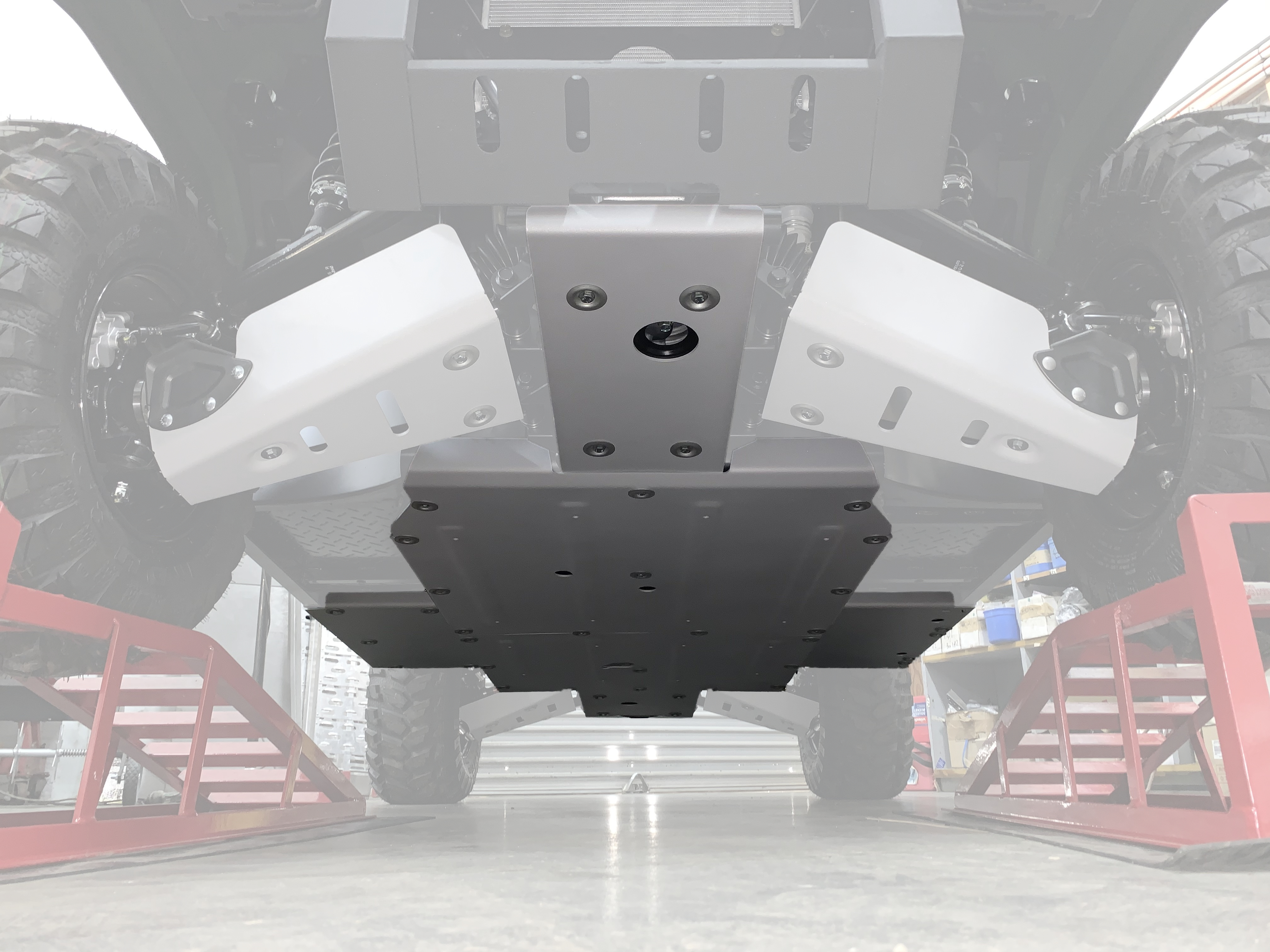 2444.6918.1 Alloy Skid Plate for Kawasaki Mule Pro-MX - Fits 2019-2022 Models