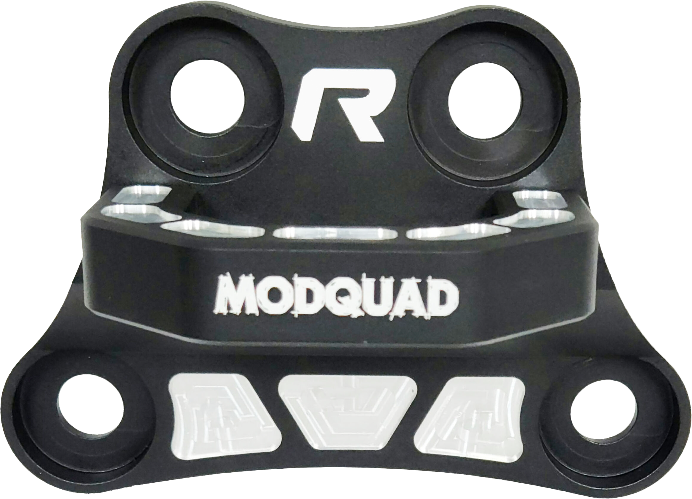 Modquad Rear Differential Plate With Hook CA-RDH-R-BLK Black Universal ATV UTV
