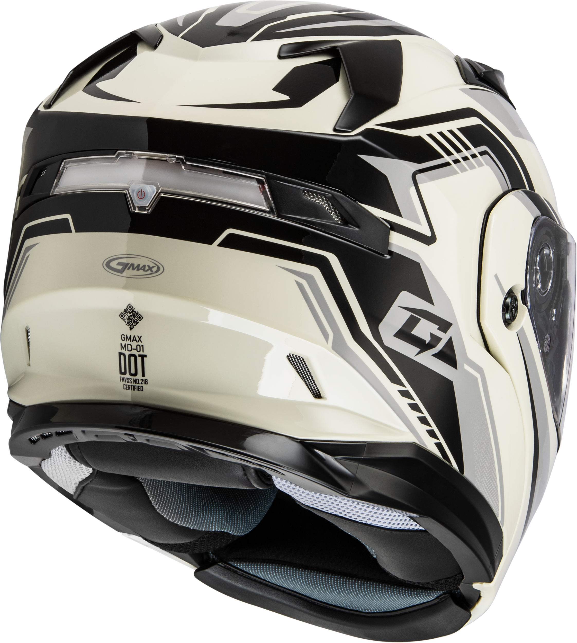 Gmax MD-01S Transistor Snow Helmet with Electric Shield and Rear LED Light - Picture 29 of 31