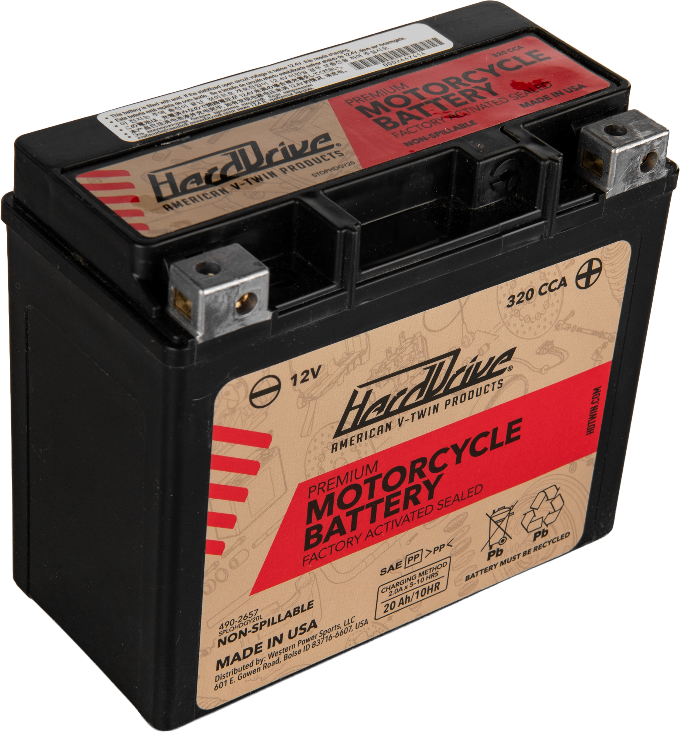Premium Factory Activated Battery