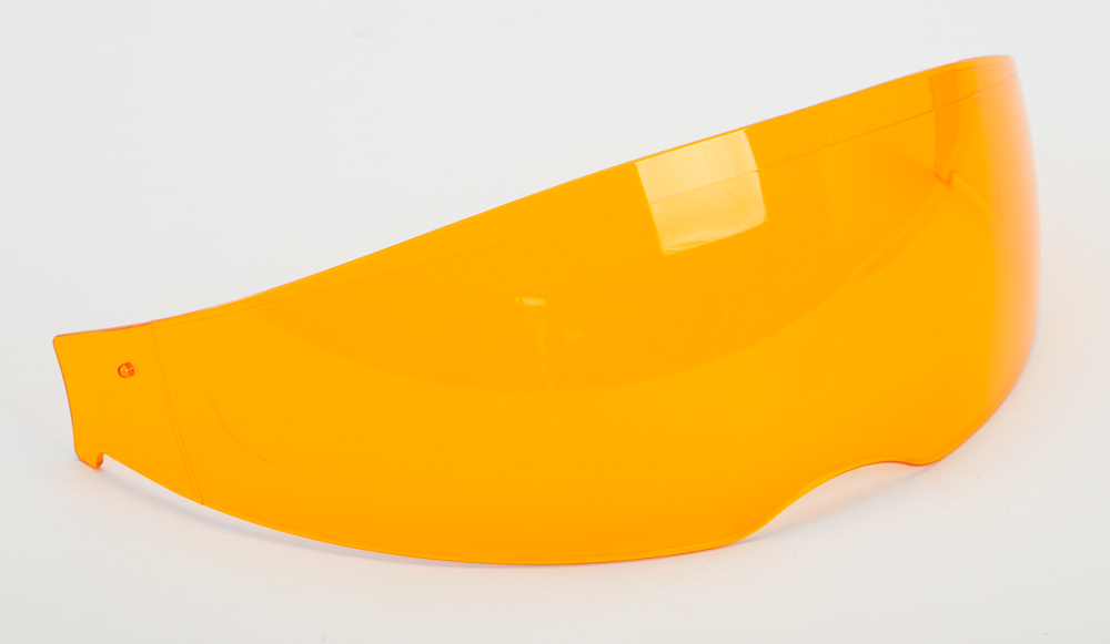 Gmax OF-77 Inner Drop Down Shield Hi-Def Amber Street Helmet Accessory