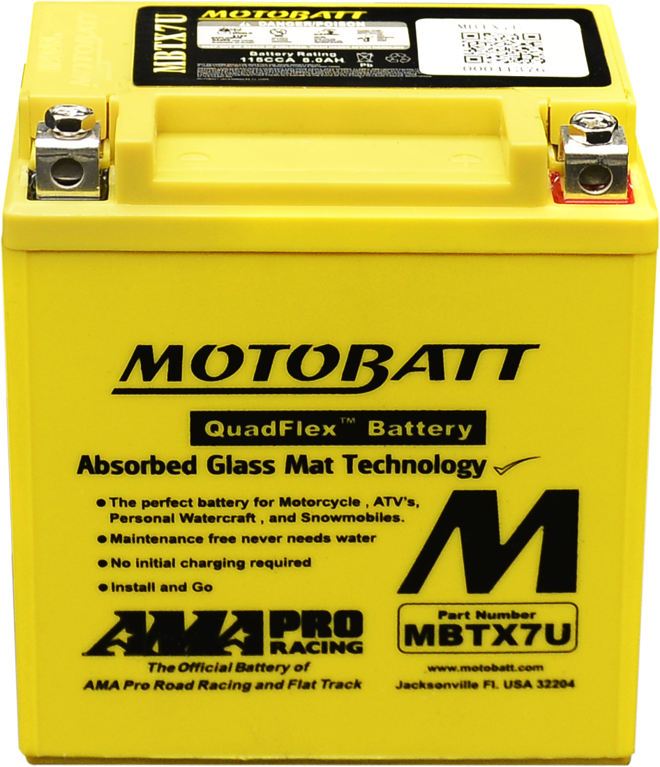 MotoBatt Quadflex AGM Batteries