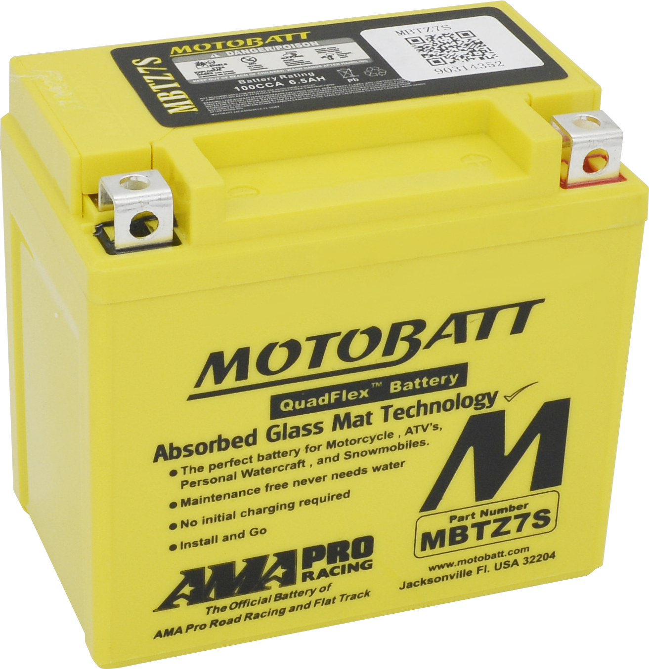 MotoBatt Quadflex AGM Batteries